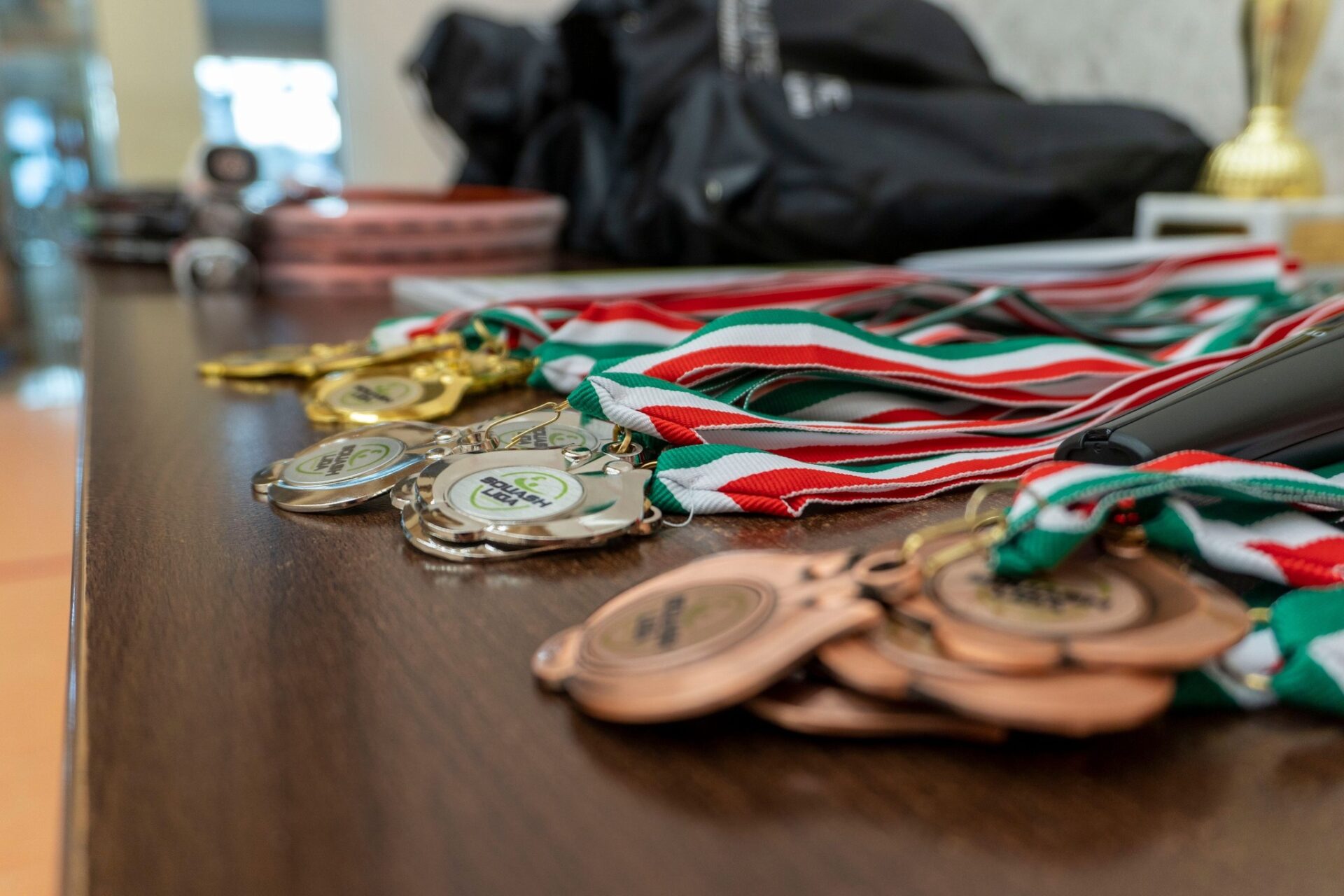 Squash Liga érmek