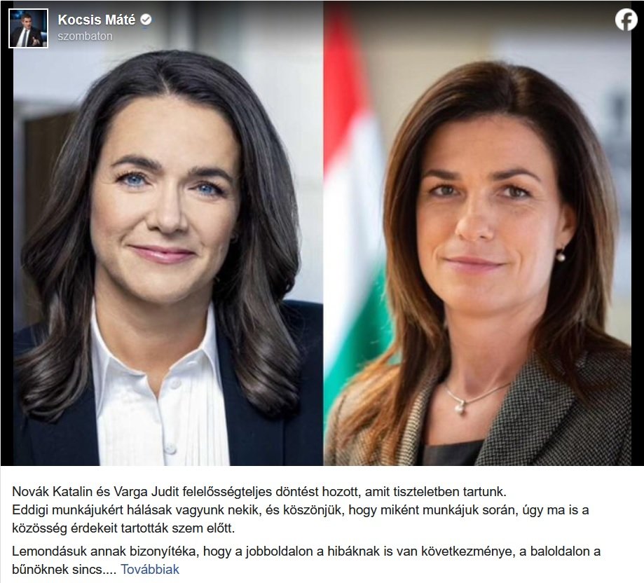 Aki a fideszes kommunikációból informálódik, az annyit tudhat, hogy Novák és Varga már szinte szent, és egyébként is Gyurcsány