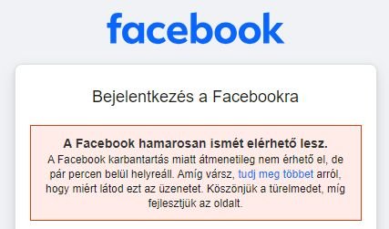 Új bejelentkezést kér a Facebook