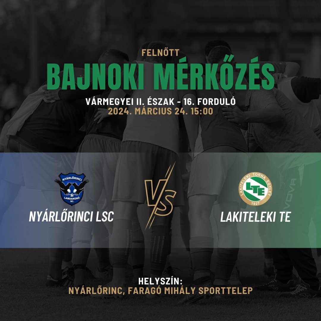 Nyárlőrinc-lakitelek szomszédvári rangadó