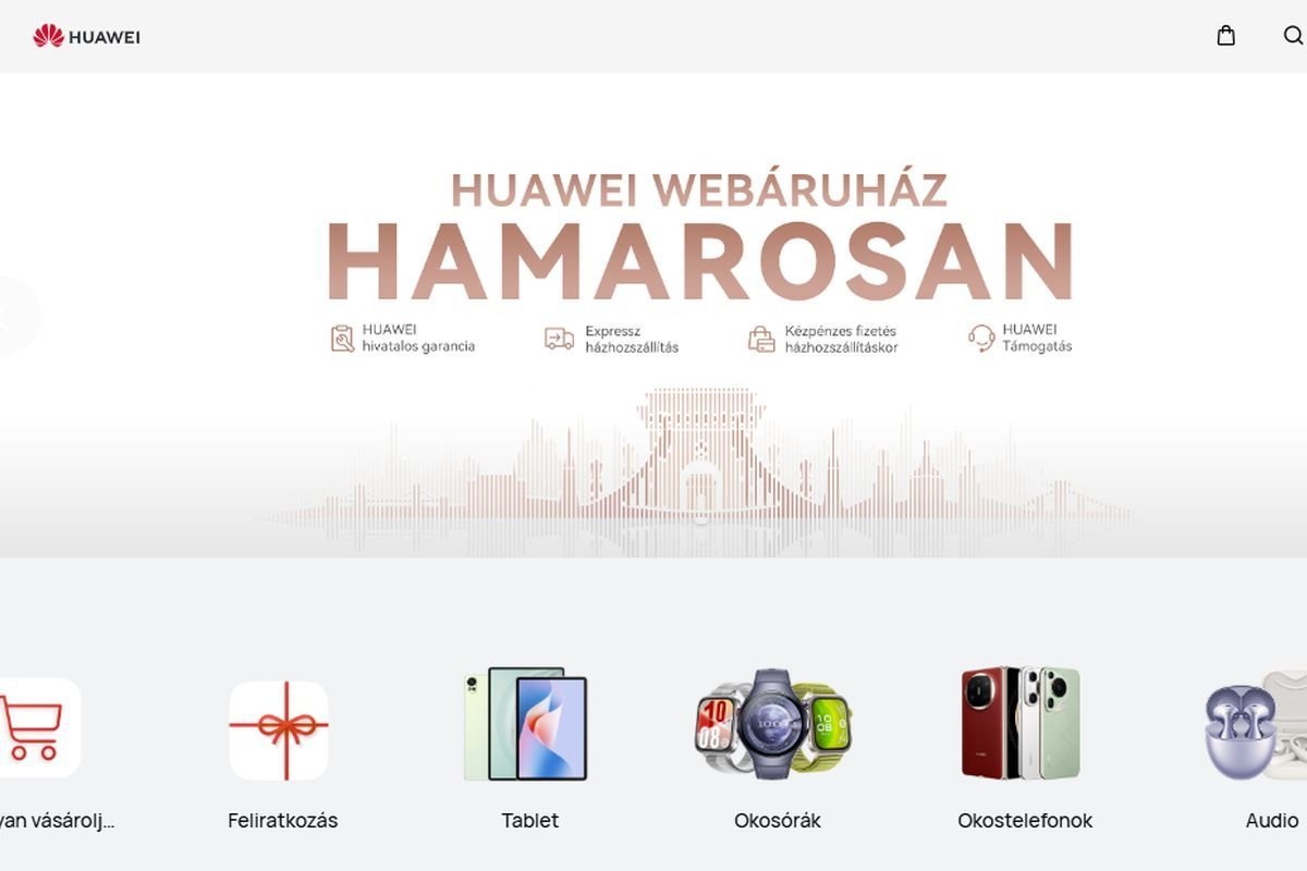 Huawei webáruház