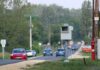 Még üres a trafibox a Máriahegyi úton, de így is lassítja a forgalmat