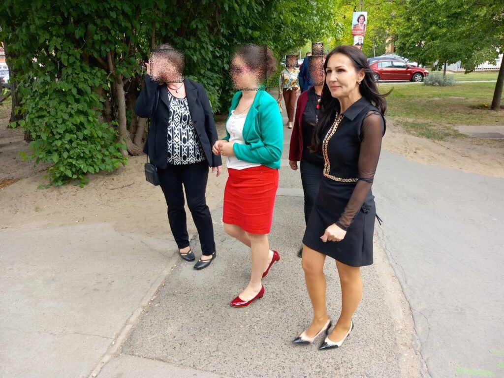 A kép jobb szélén Laczkó-Zsámboki Angéla, a Fidesz-KDNP képviselőjelöltje / Fotó: Hraskó István